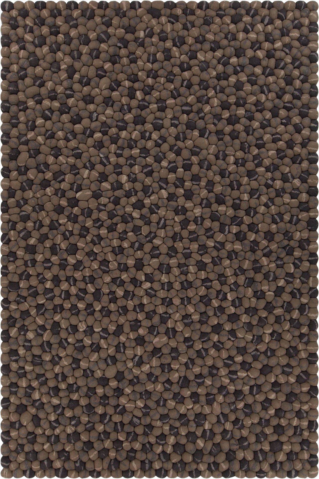 Pebbles Hand Woven Contemporary Wool Peb 46701 Rug Chandra Rugs 1