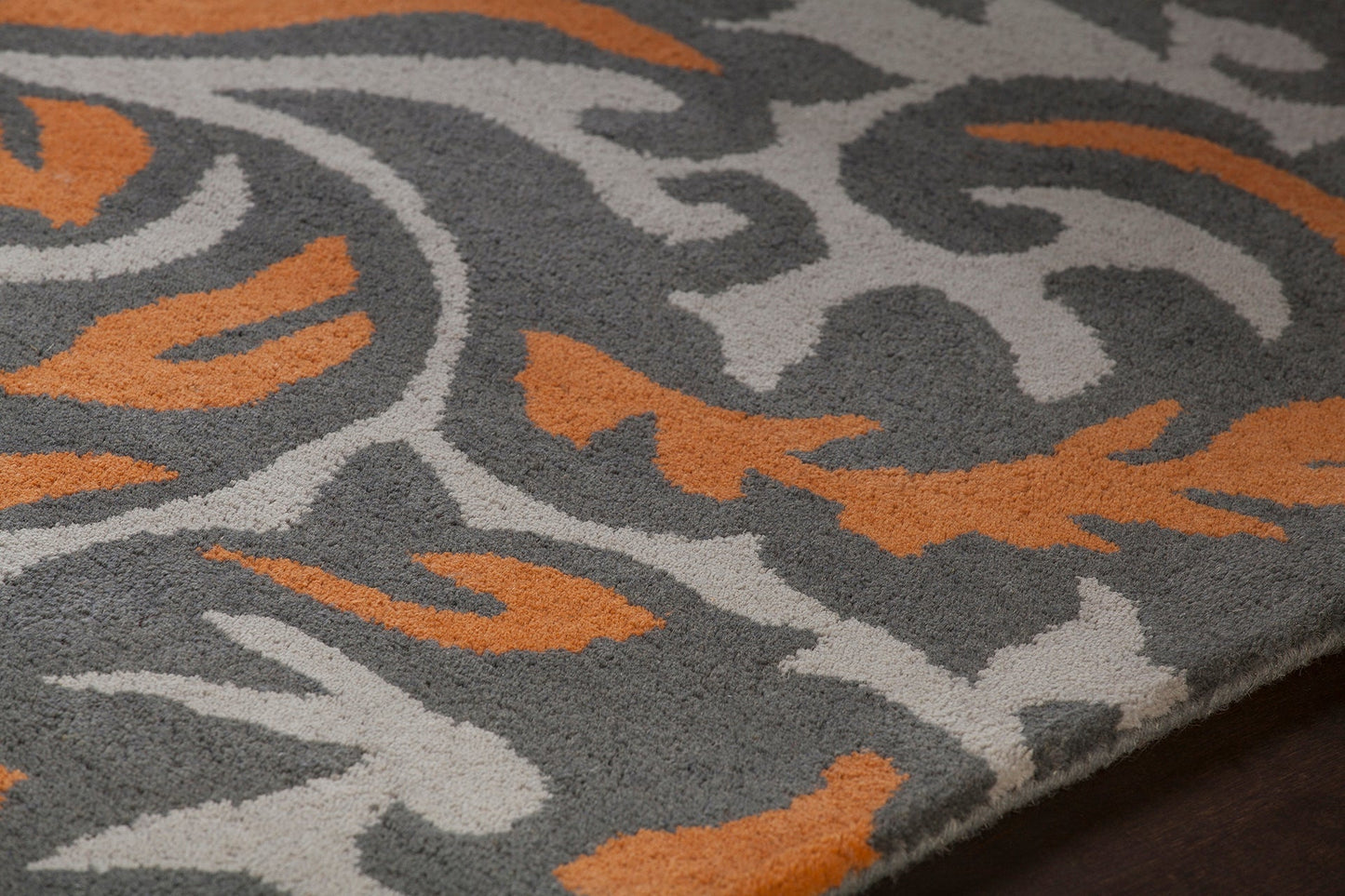 Stella Hand Tufted Contemporary Wool Ste 52253 Rug Chandra Rugs 3