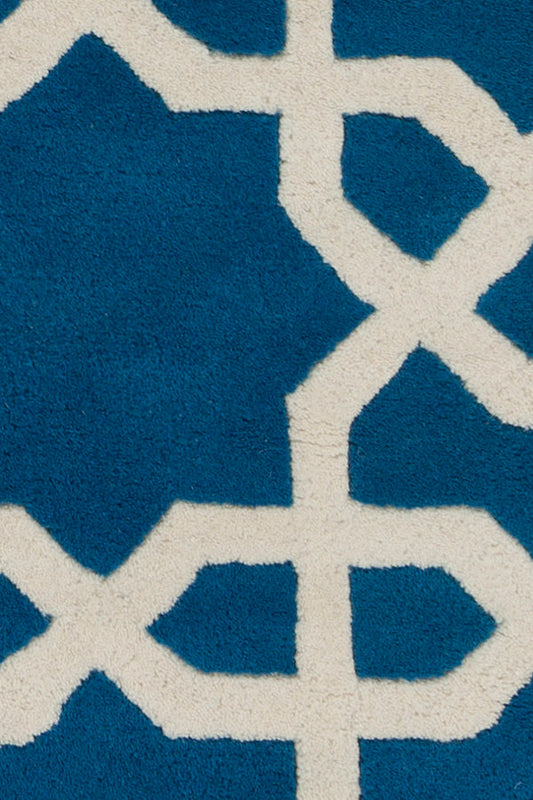 Davin Hand Tufted Contemporary Wool Dav 25804 Rug Chandra Rugs 2