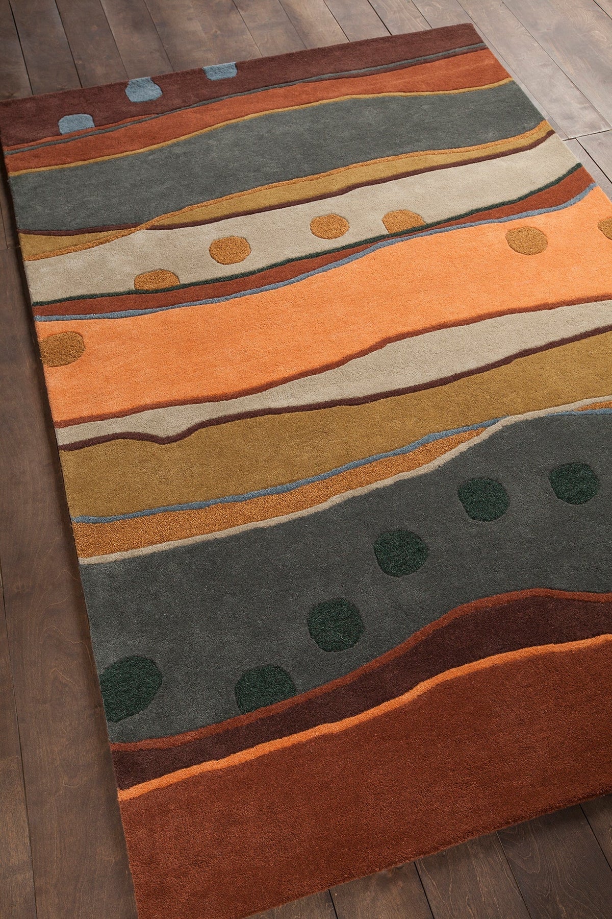 Antara Hand Tufted Contemporary Ant 117 Rug Chandra Rugs 6