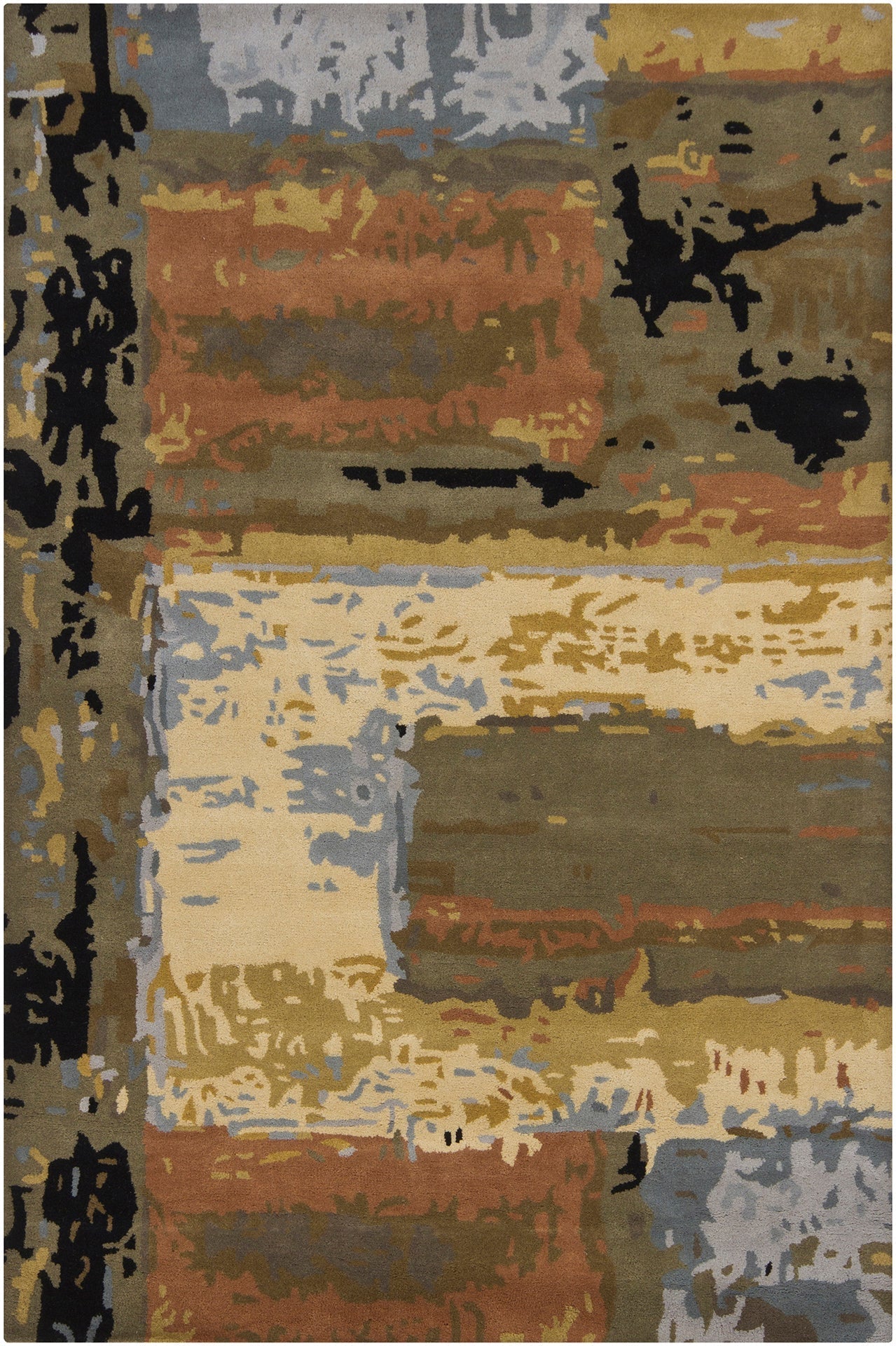 Nirvana Hand Tufted Contemporary Nir 6603 Rug Chandra Rugs 1