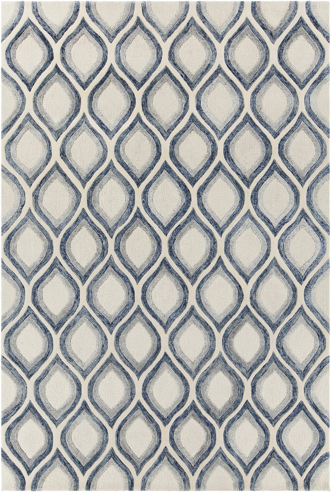 Clara Hand Tufted Contemporary Cla 7101 Rug Chandra Rugs 1