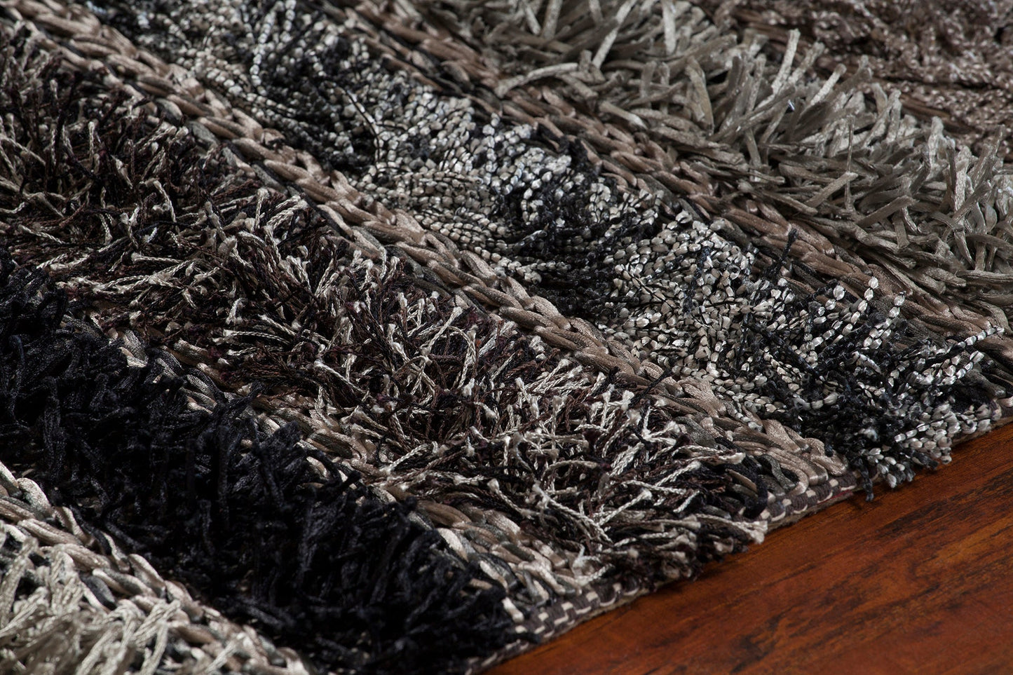 Lavasa Hand Woven Contemporary Shag Lav 21403 Rug Chandra Rugs 3