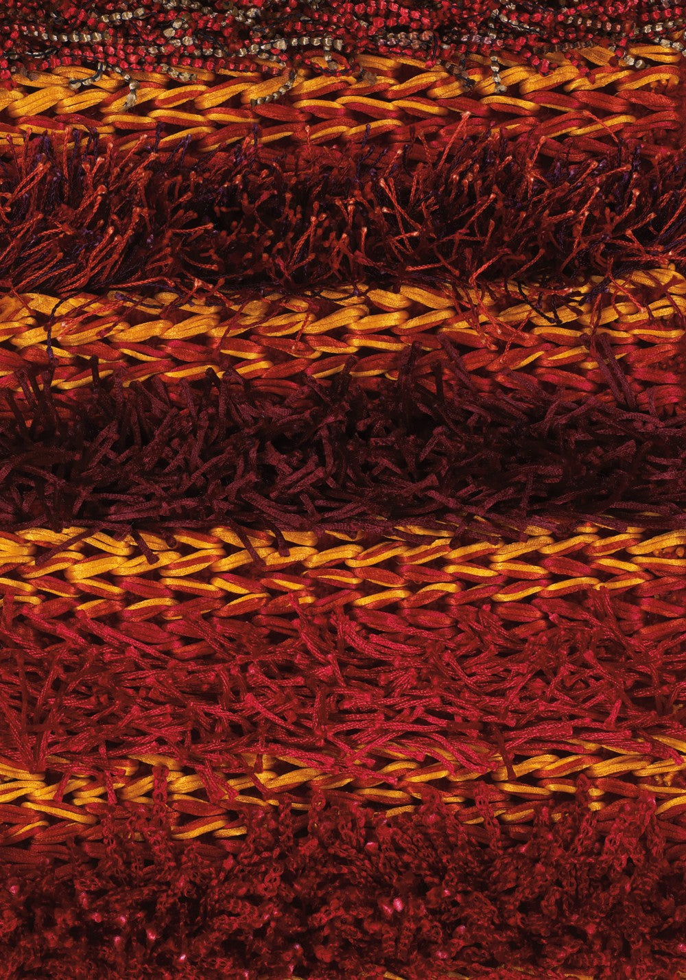 Lavasa Hand Woven Contemporary Shag Lav 21400 Rug Chandra Rugs 2