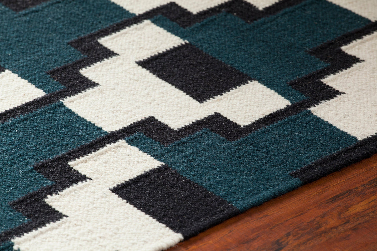 Avon Hand Woven Contemporary Flatweave Avo 34400 Rug Chandra Rugs 4