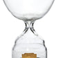 trophy shaped sandglass white no 1 design by puebco 1