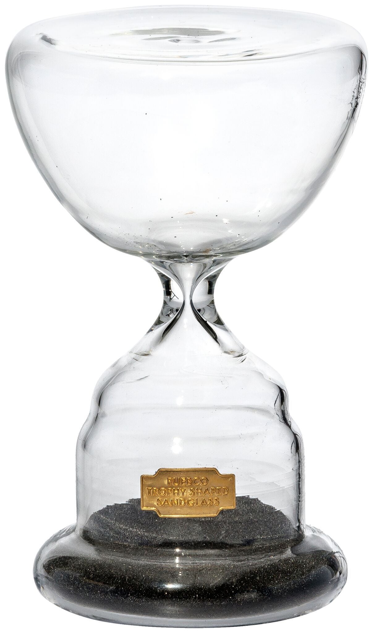 trophy shaped sandglass white no 1 design by puebco 1