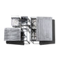 glass box w recycle steel lid jewelry single 3