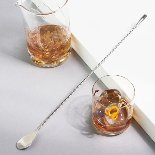stainless steel weighted barspoon 2