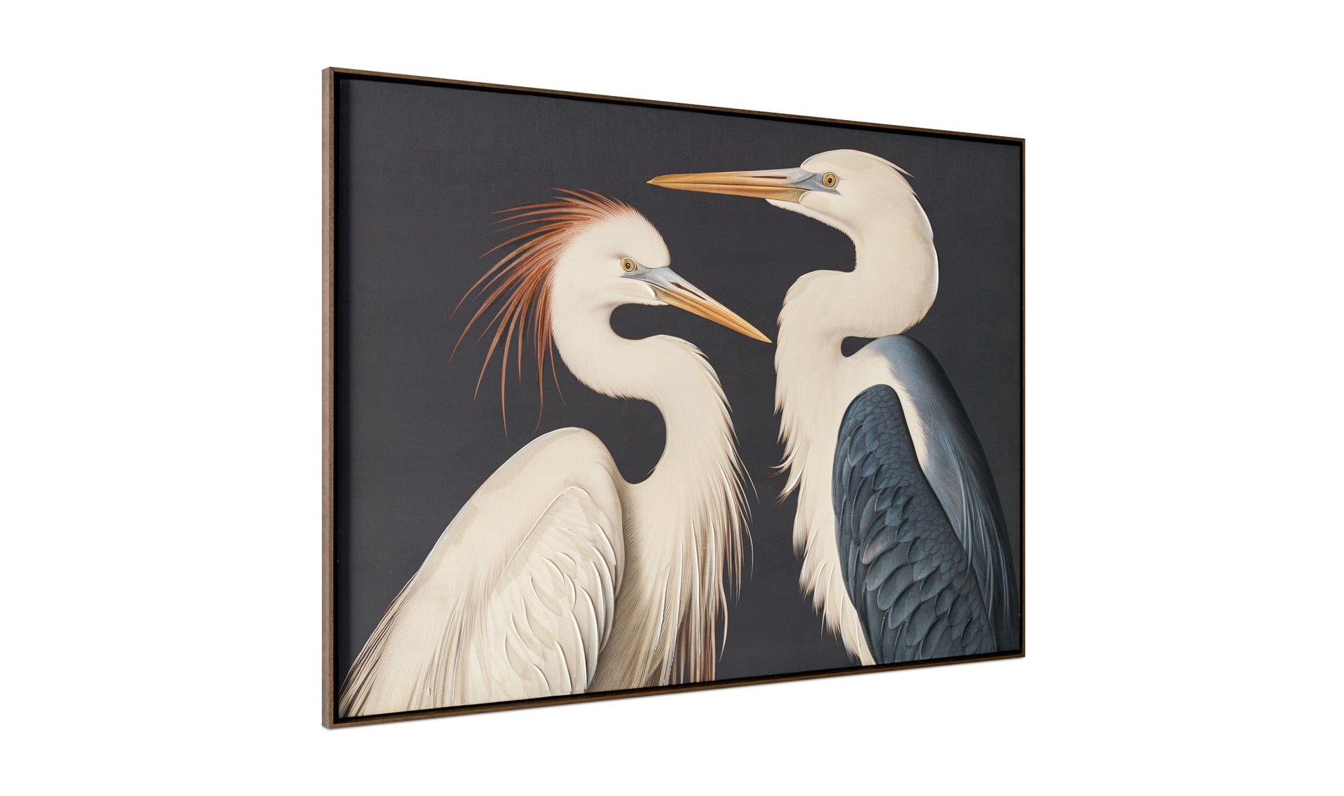 Two Cranes Framed Painting Moes Home Collection Mhc Jq 1043 37 1