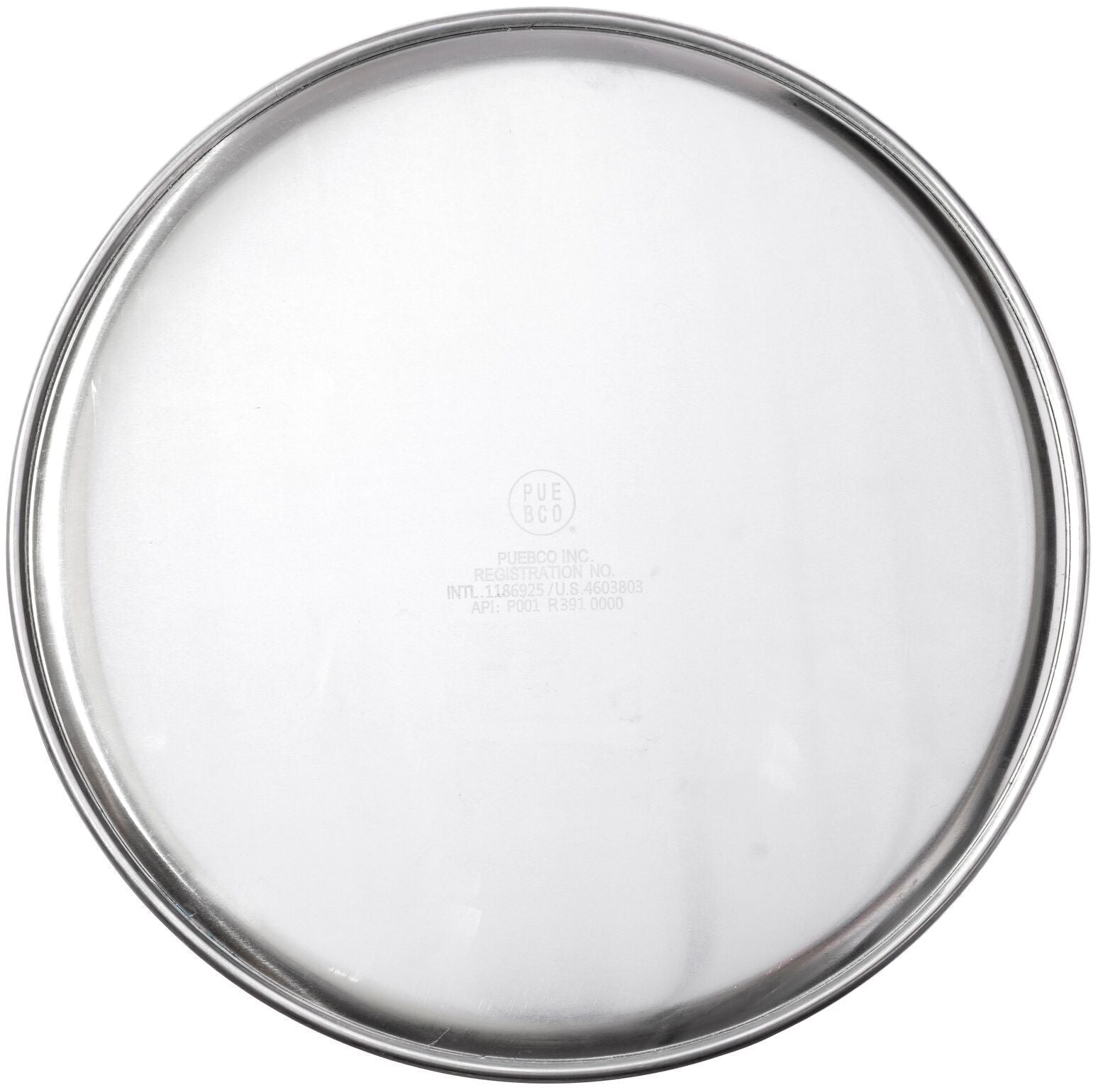 aluminium round tray 10in design by puebco 9