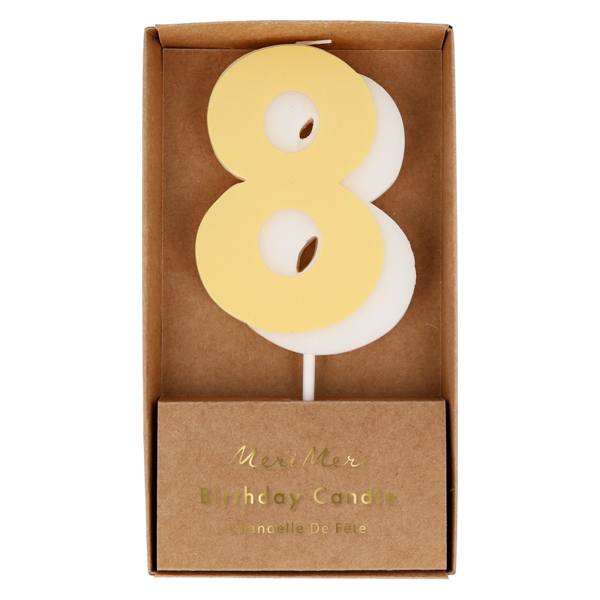 color numbered candle by meri meri mm 216766 9