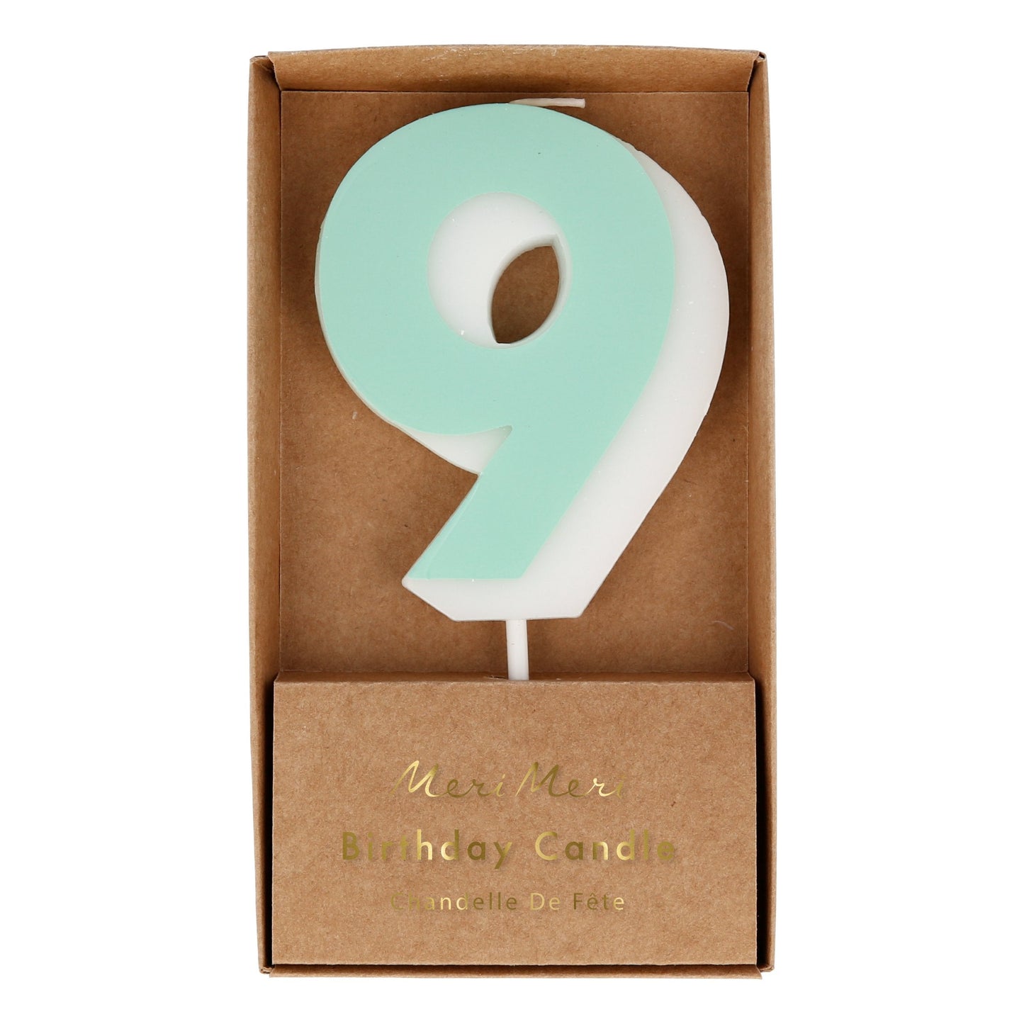 color numbered candle by meri meri mm 216766 10