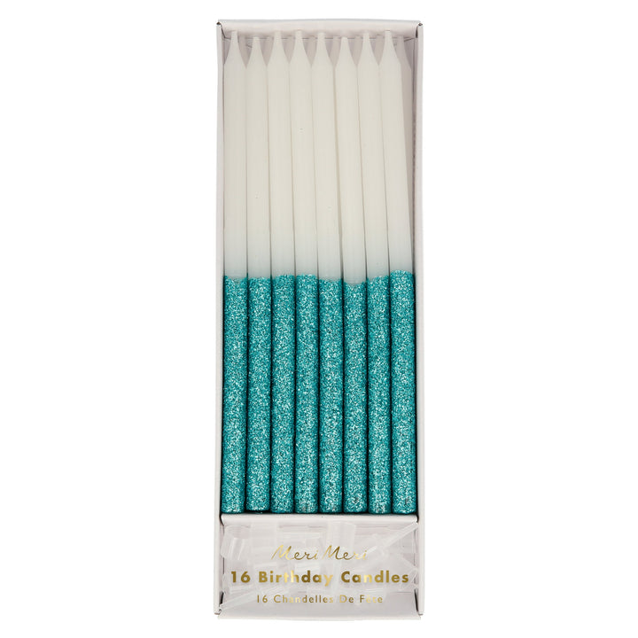 glitter dipped candles by meri meri mm 187054 1