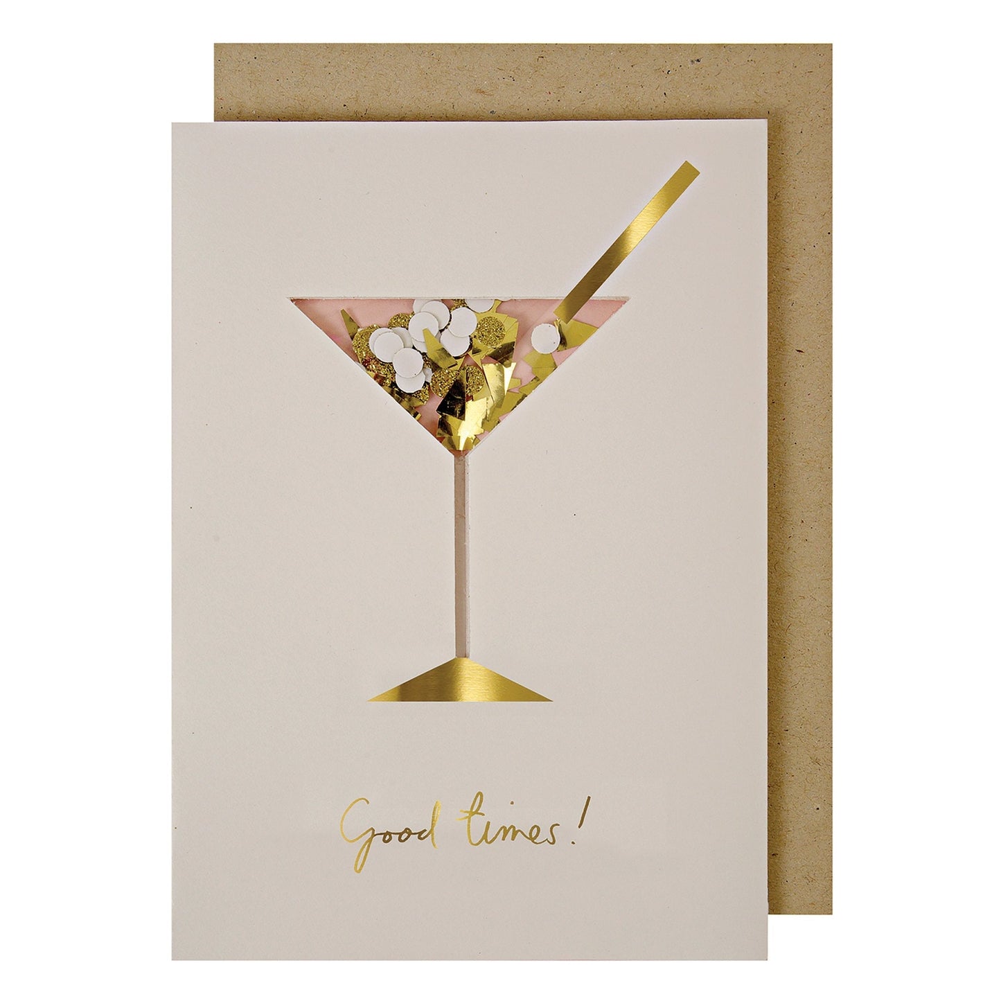 cocktail confetti shaker birthday card by meri meri mm 132625 1