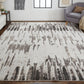 Kayden Abstract Gray/Charcoal Gray Rug - Open Box 6