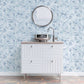 Bubble Up Blue Wallpaper from the Atmosphere Collection by Galerie Wallcoverings