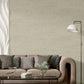 Italian Style Plain Texture Wallpaper in Beige/Gold