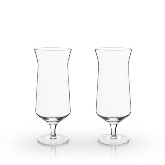 angled crystal hurricane glasses 2