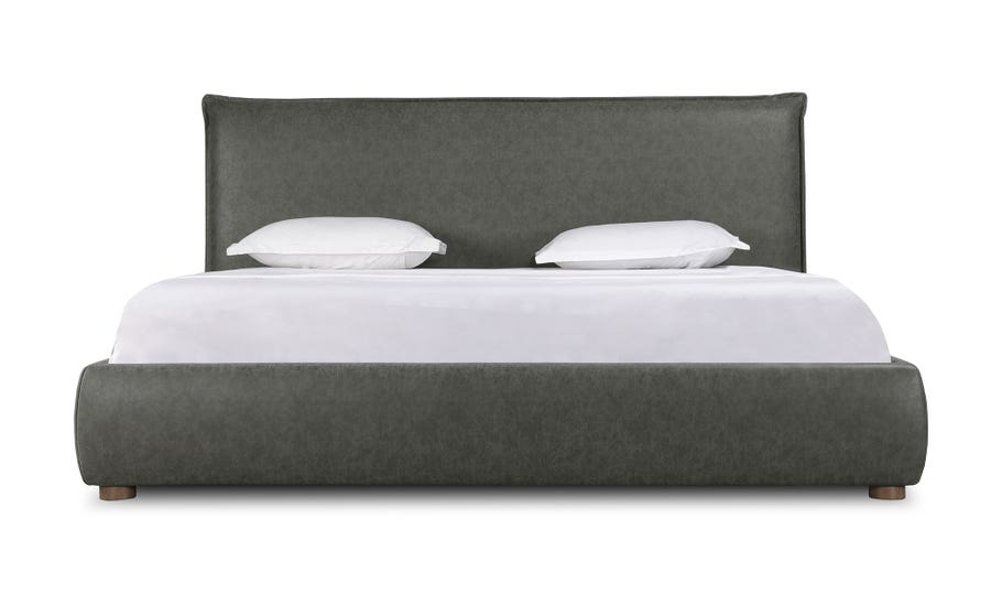 Luzon Queen Bed Light Grey By Moe's Home Collection Mhc Rn 1129 40 By Moe's Home Collection 4