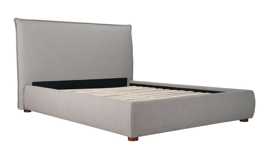 luzon queen bed light grey by Moe's Home Collection mhc rn 1129 40 26