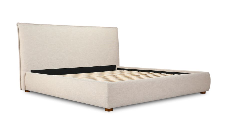 Luzon Queen Bed Light Grey By Moe's Home Collection Mhc Rn 1129 40 By Moe's Home Collection 36