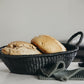 porto black basket in small 2