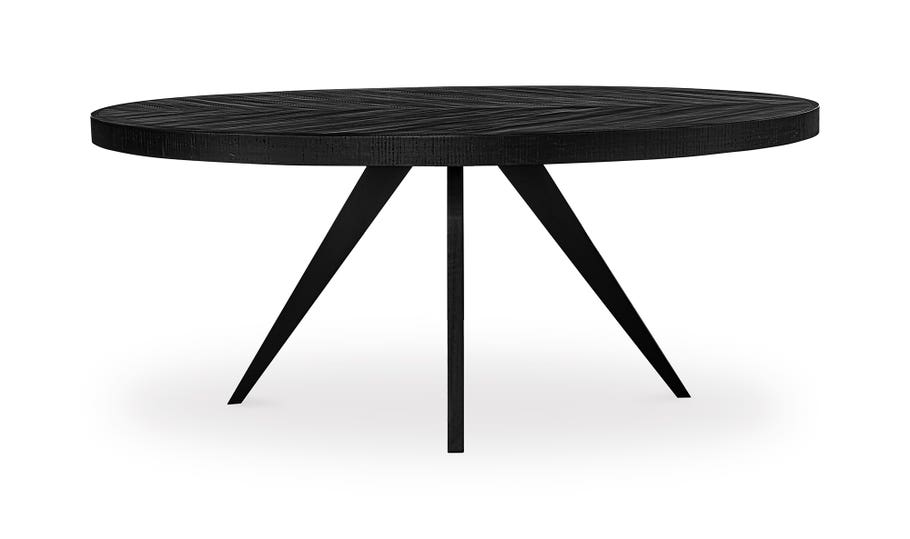 Parq Oval Dining Table By Moe's Home Collection Mhc Tl 1019 14 By Moe's Home Collection 2