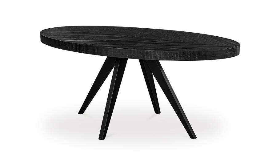 Parq Oval Dining Table By Moe's Home Collection Mhc Tl 1019 14 By Moe's Home Collection 4