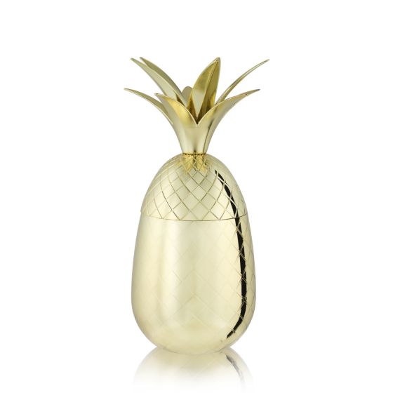 gold pineapple tumbler 1