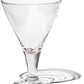Blown Glass Dessert Cup / Triangle By Puebco 303017 1