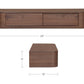 Round Off Floating Console Table Moes Home Collection Mhc Tu 1006 24 14