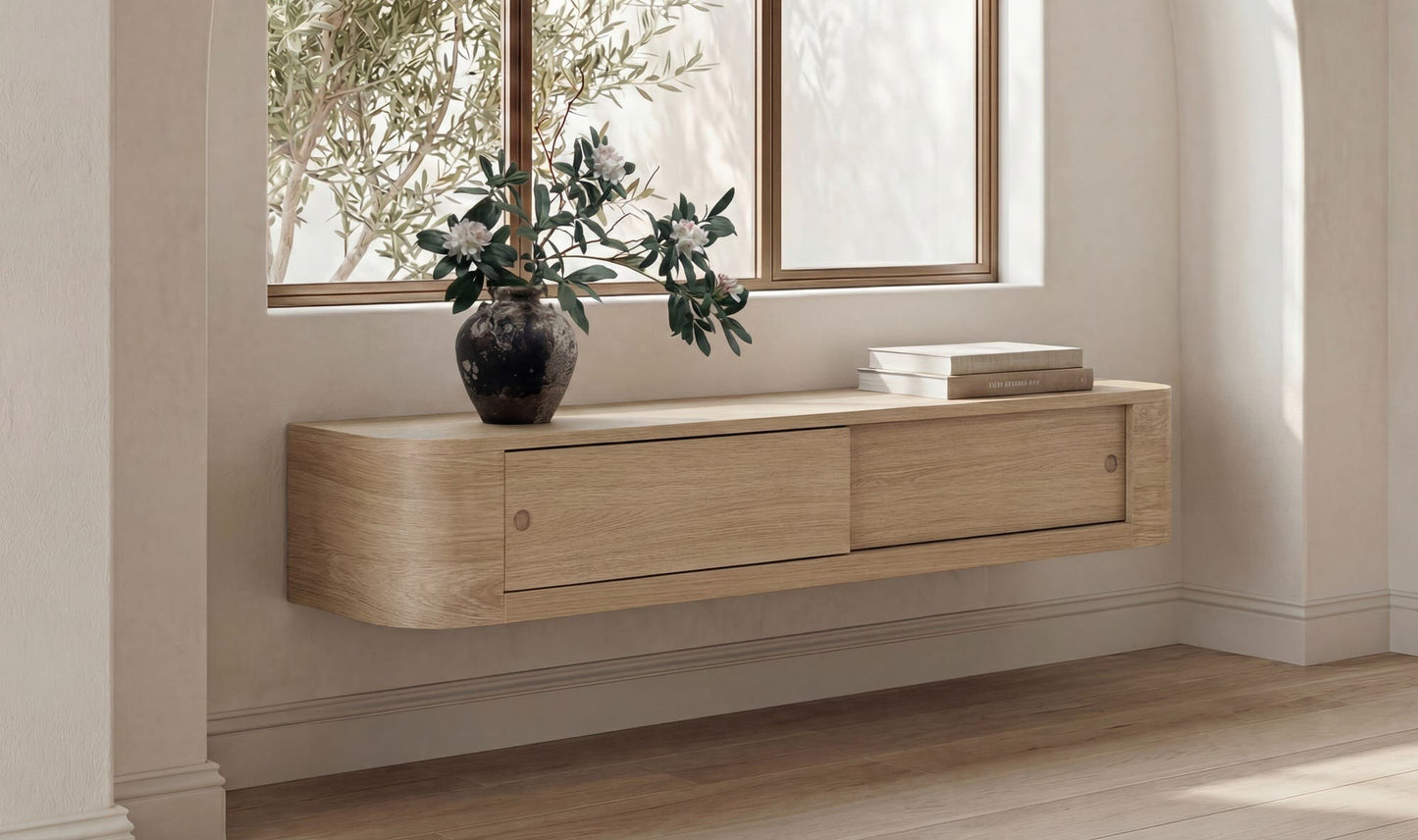 Round Off Floating Console Table Moes Home Collection Mhc Tu 1006 24 15