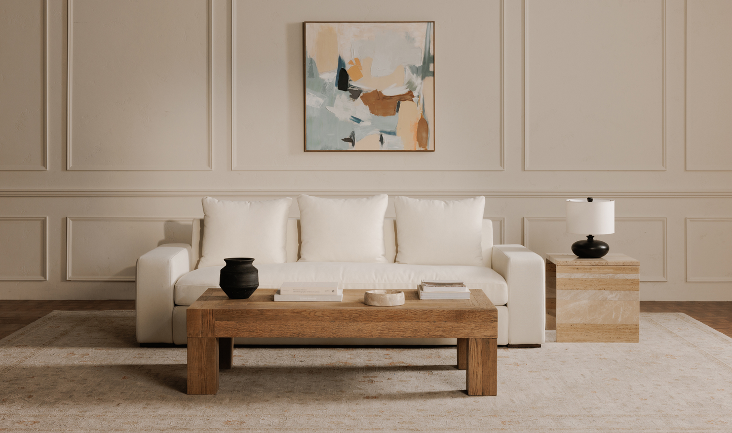 Evander Coffee Table - Rectangle - Natural 2